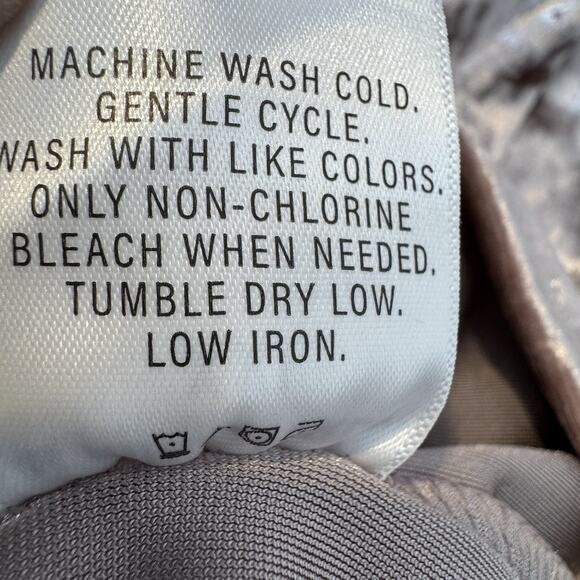 Spring + Mercer XXL Rose Smoke Velvet Legging Tee Short Sleeve V-Neck T-Shirt - Picture 6 of 6